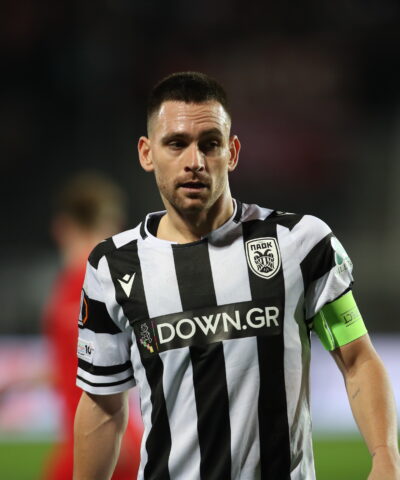 Ο Ζίβκοβιτς με τη φανέλα του ΠΑΟΚ