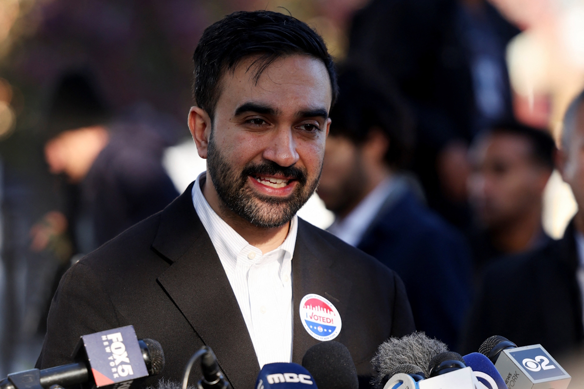 Ο υποψήφιος των Δημοκρατικών για τον δήμο της Νέας Υόρκης, Zohran Mamdani