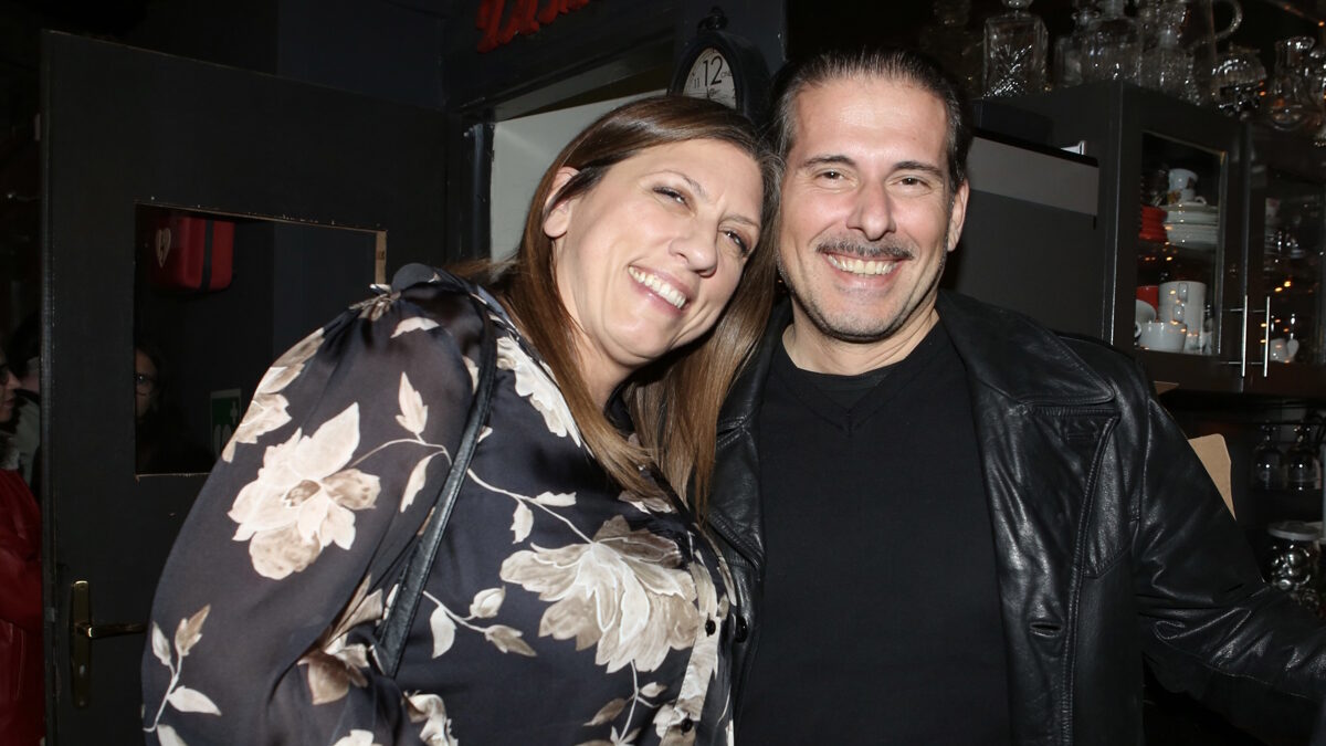 Ο Διαμαντής Καραναστάσης και η Ζωή Κωνσταντοπούλου