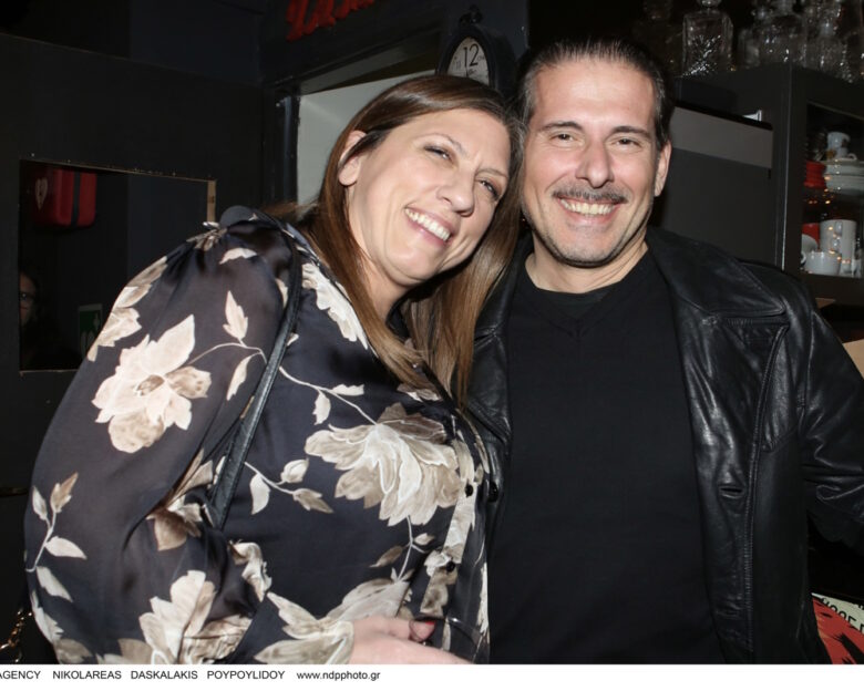 Ο Διαμαντής Καραναστάσης και η Ζωή Κωνσταντοπούλου