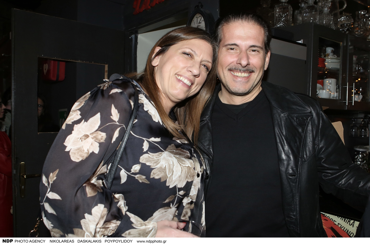 Ο Διαμαντής Καραναστάσης και η Ζωή Κωνσταντοπούλου