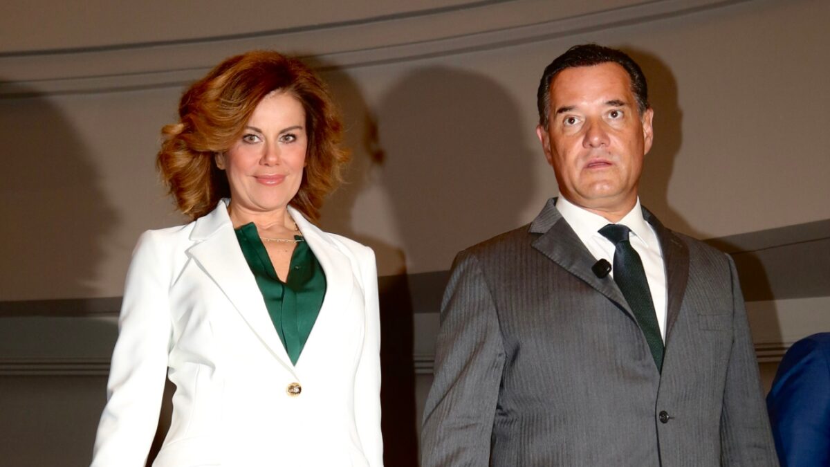 Ευγενία Μανωλίδου - Άδωνις Γεωργιάδης