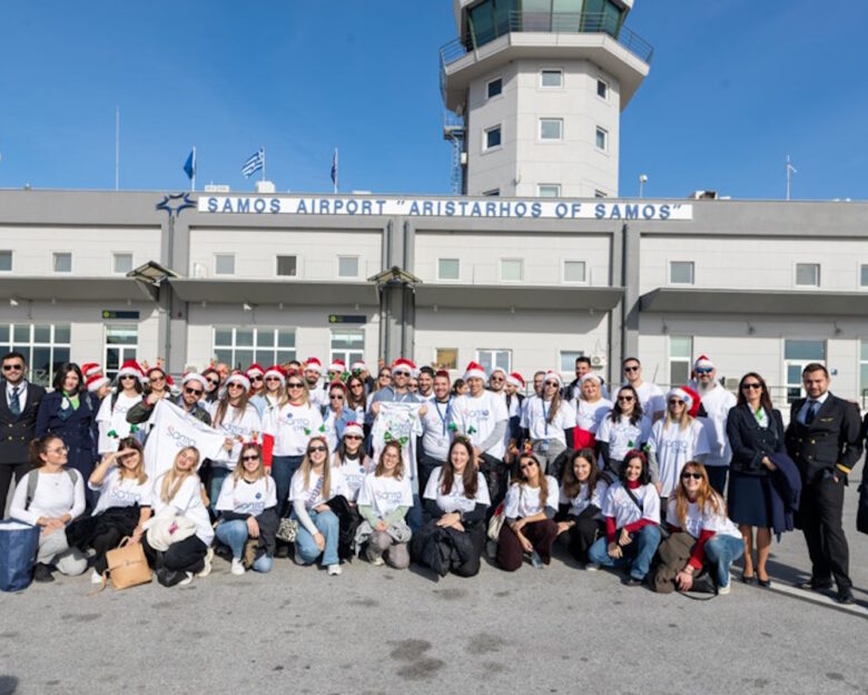 AEGEAN Santa Crew: Εθελοντές – εργαζόμενοι της AEGEAN έφεραν τα Χριστούγεννα στα σχολεία απομακρυσμένων περιοχών της Ελλάδας
