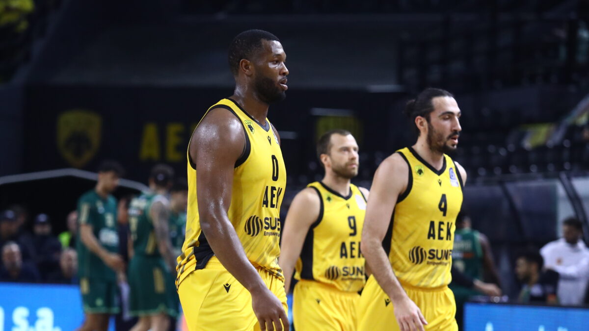 Οι παίκτες της ΑΕΚ