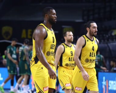 Οι παίκτες της ΑΕΚ