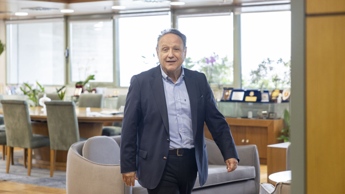 Ο δήμαρχος Θεσσαλονίκης Στέλιος Αγγελούδης