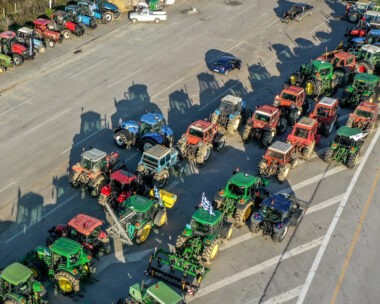 Μπλόκο αγροτών στα Μάλγαρα
