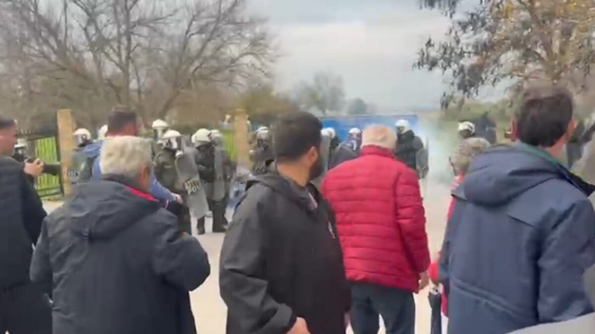 Αγροτικά μπλόκα: Δικογραφία για τα επεισόδια κοντά στο αεροδρόμιο «Μακεδονία»