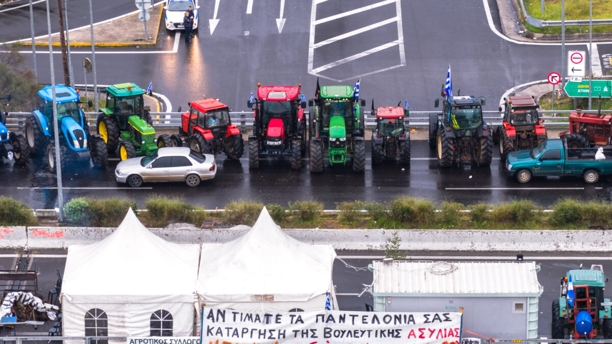 Μπλόκα αγροτών