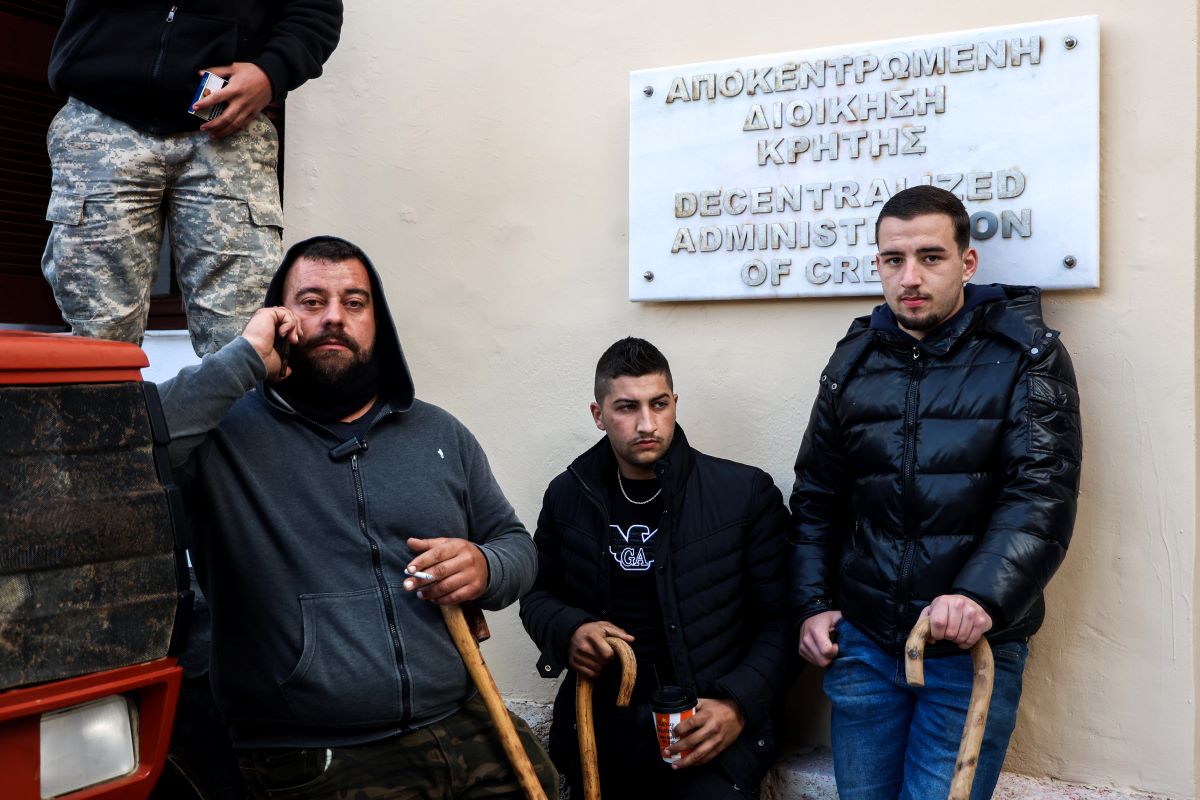 Κινητοποιήσεις των αγροτών στο Ηράκλειο