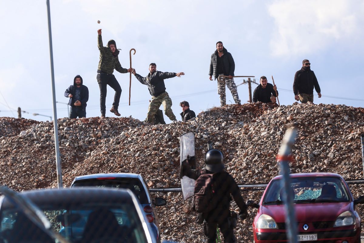 Επεισόδια στην περιοχή του αεροδρομίου του Ηρακλείου