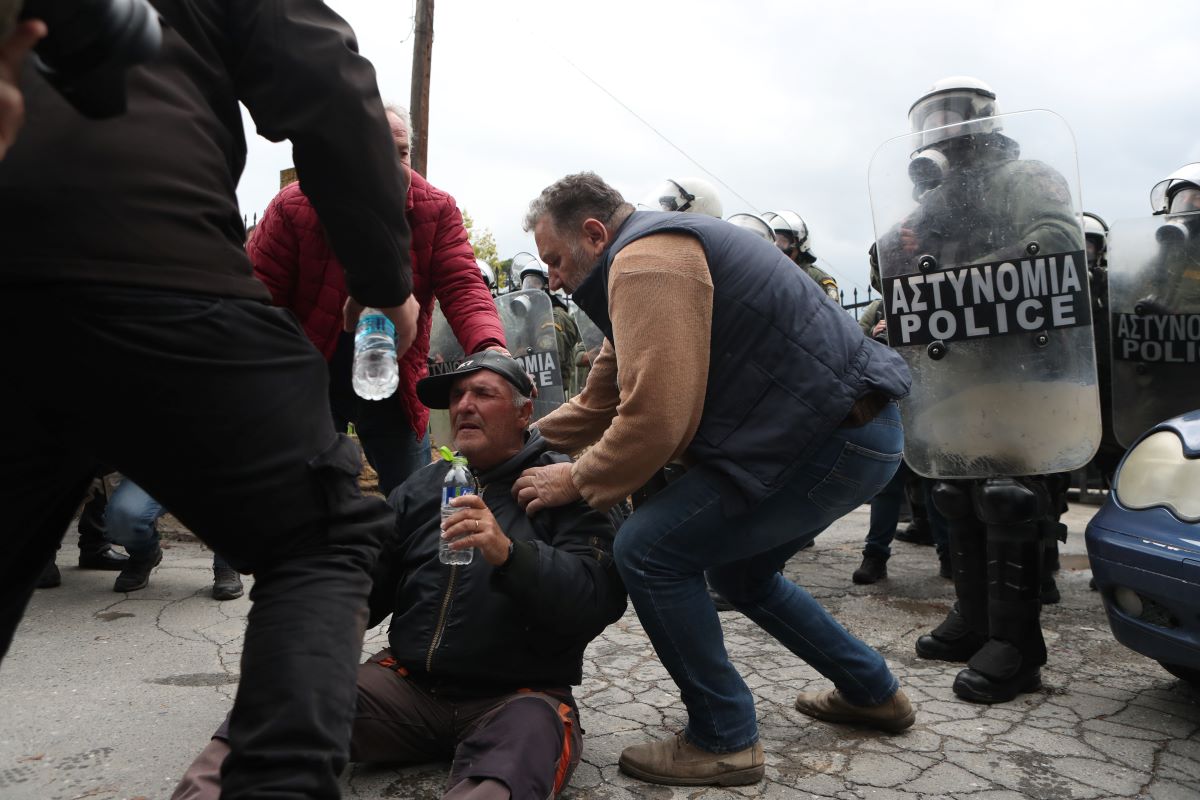 Μπλόκα αγροτών