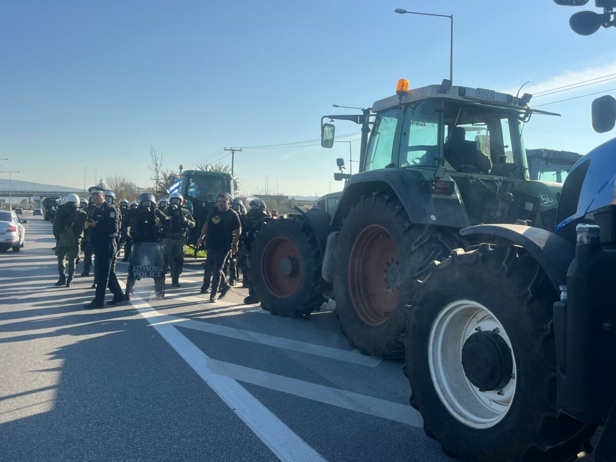 Αγρότες στη Θεσσαλονίκη
