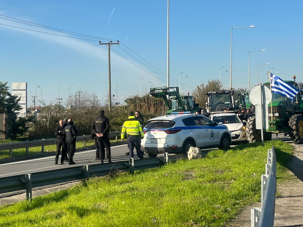 Αγρότες στη Θεσσαλονίκη