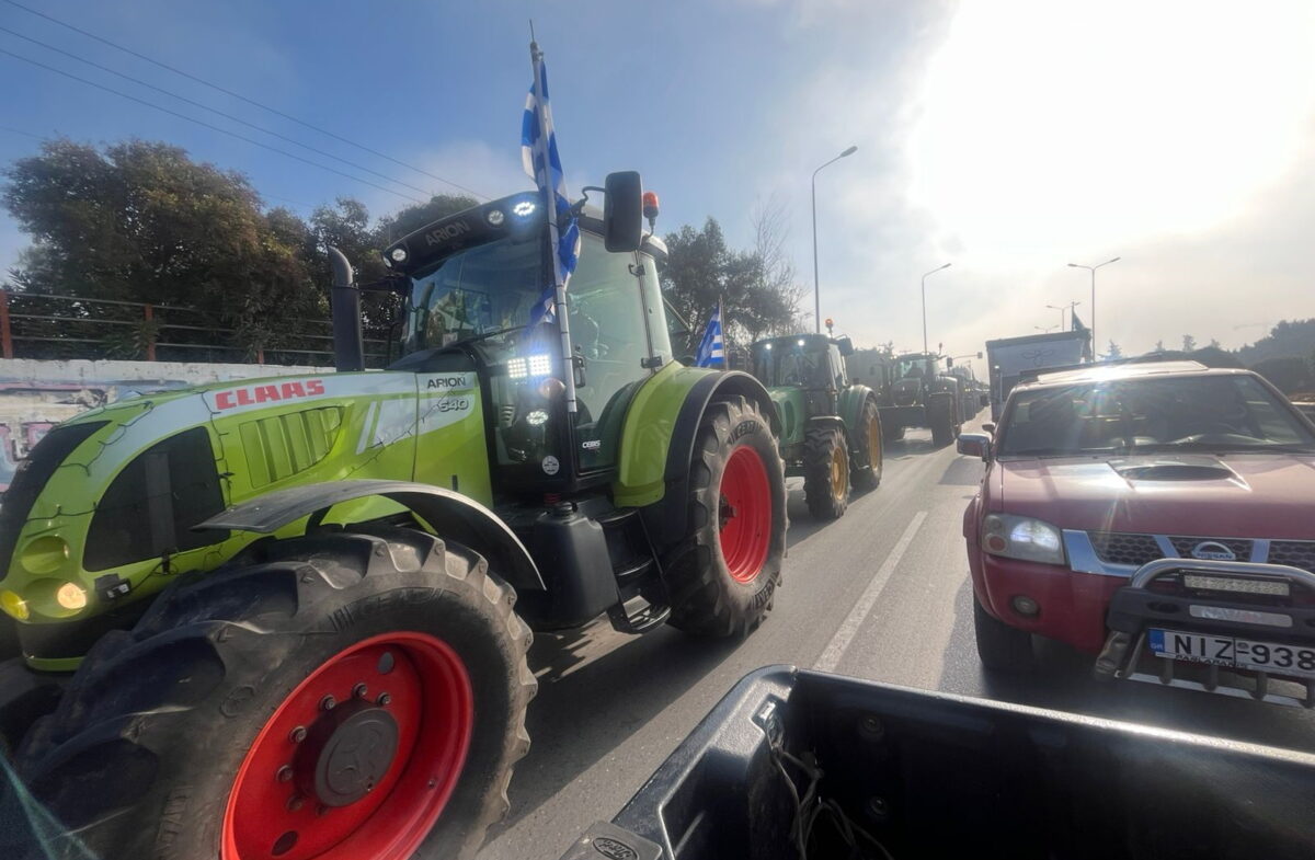 Το κονβόι των αγροτών