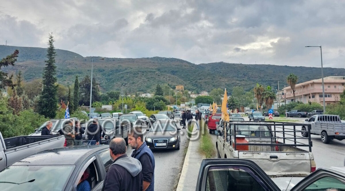 Μπλόκα αγροτών: Δακρυγόνα και ένταση στο αεροδρόμιο του Ηρακλείου