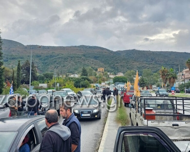 Μπλόκα αγροτών: Δακρυγόνα και ένταση στο αεροδρόμιο του Ηρακλείου