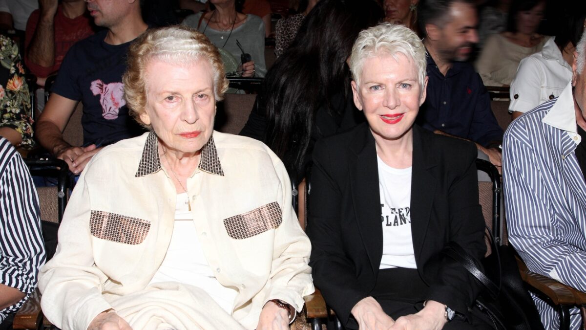 Η Έλενα Ακρίτα και η μητέρα της Σύλβα