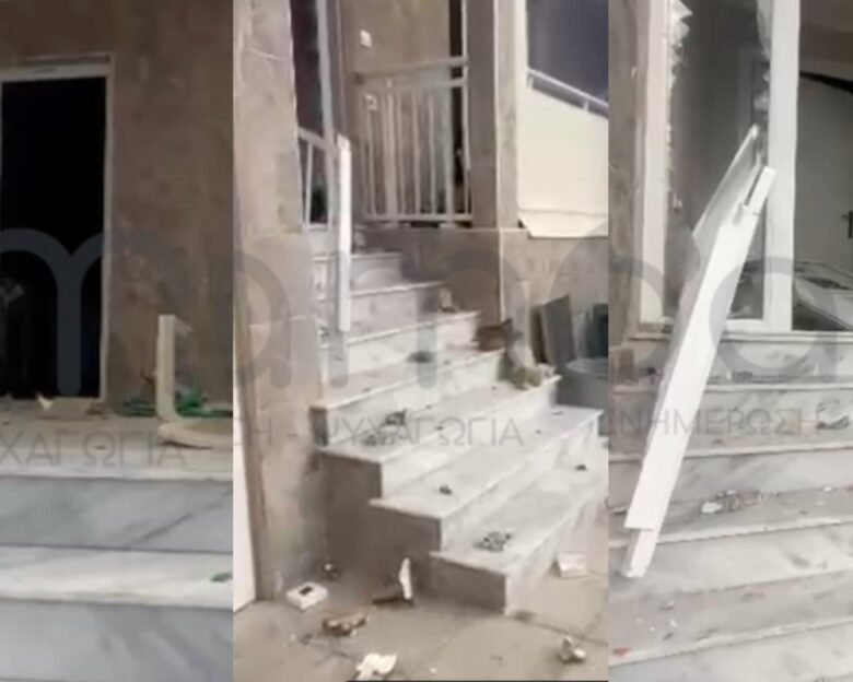 Το σπίτι που δέχτηκε επίθεση ο παππούς του παιδιού