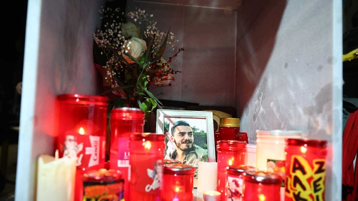 Το σημείο που δολοφονήθηκε ο Άλκης Καμπανός