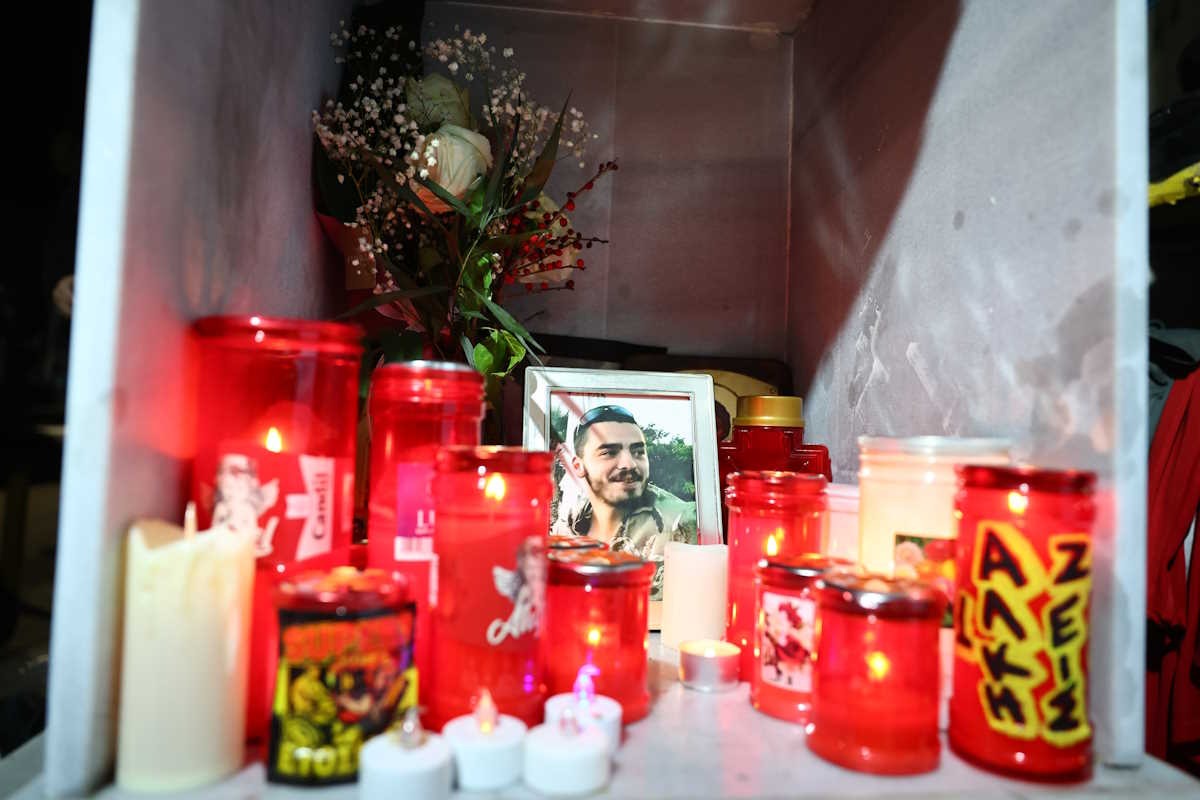 Το σημείο που δολοφονήθηκε ο Άλκης Καμπανός