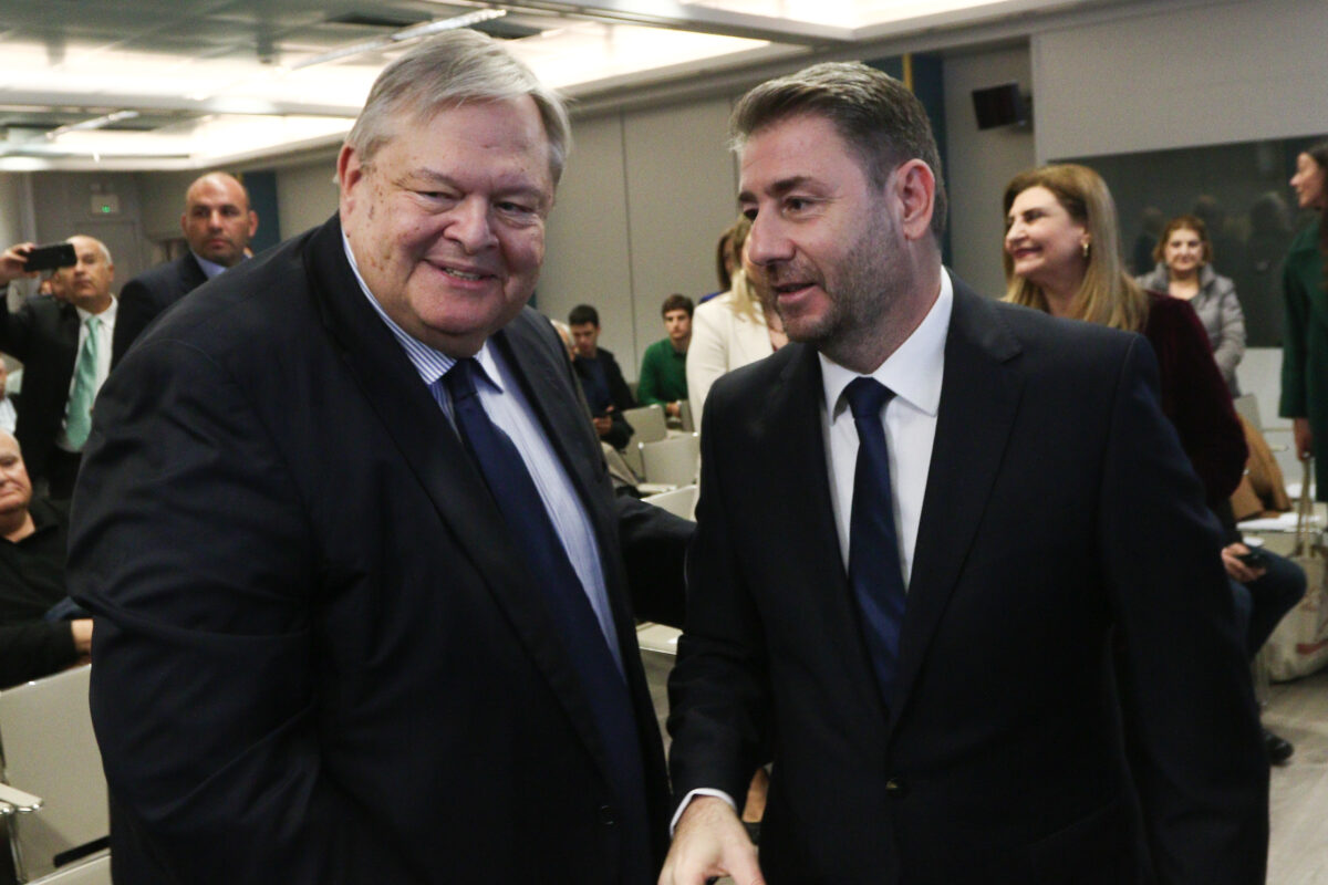 Νίκος Ανδρουλάκης και Ευάγγελος Βενιζέλος