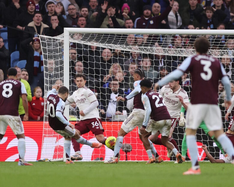 Άστον Βίλα – Άρσεναλ 2-1: Νίκησε με γκολ στο 90+5′ και έβαλε «φωτιά» στην κορυφή της Premier League