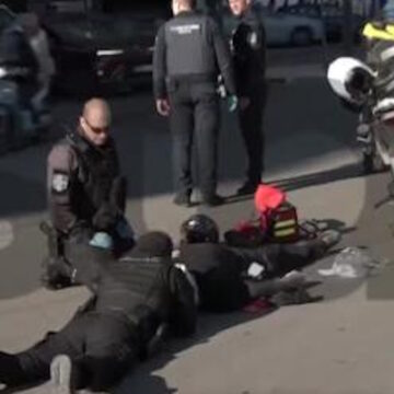 Αστυνομικός διέσωσε θύμα τροχαίου στην Πατησίων με κίνδυνο της ζωής του