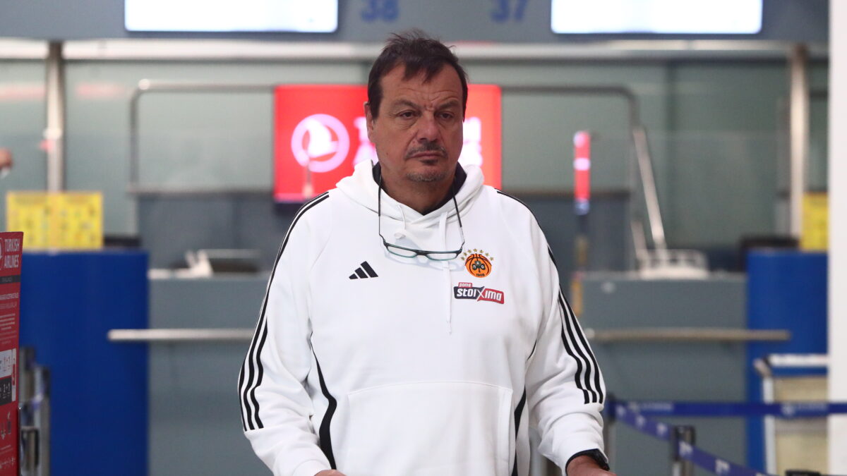 Ο Αταμάν στην αναχώρηση του Παναθηναϊκού (ΘΑΝΑΣΗΣ ΔΗΜΟΠΟΥΛΟΣ