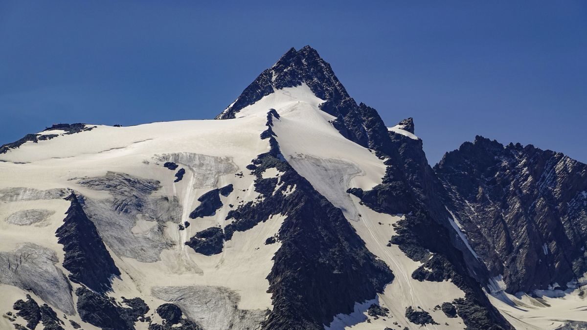 Το βουνό Gro'glockner στην Αυστρία