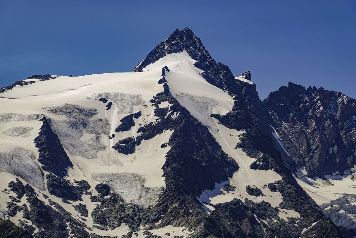 Το βουνό Gro'glockner στην Αυστρία