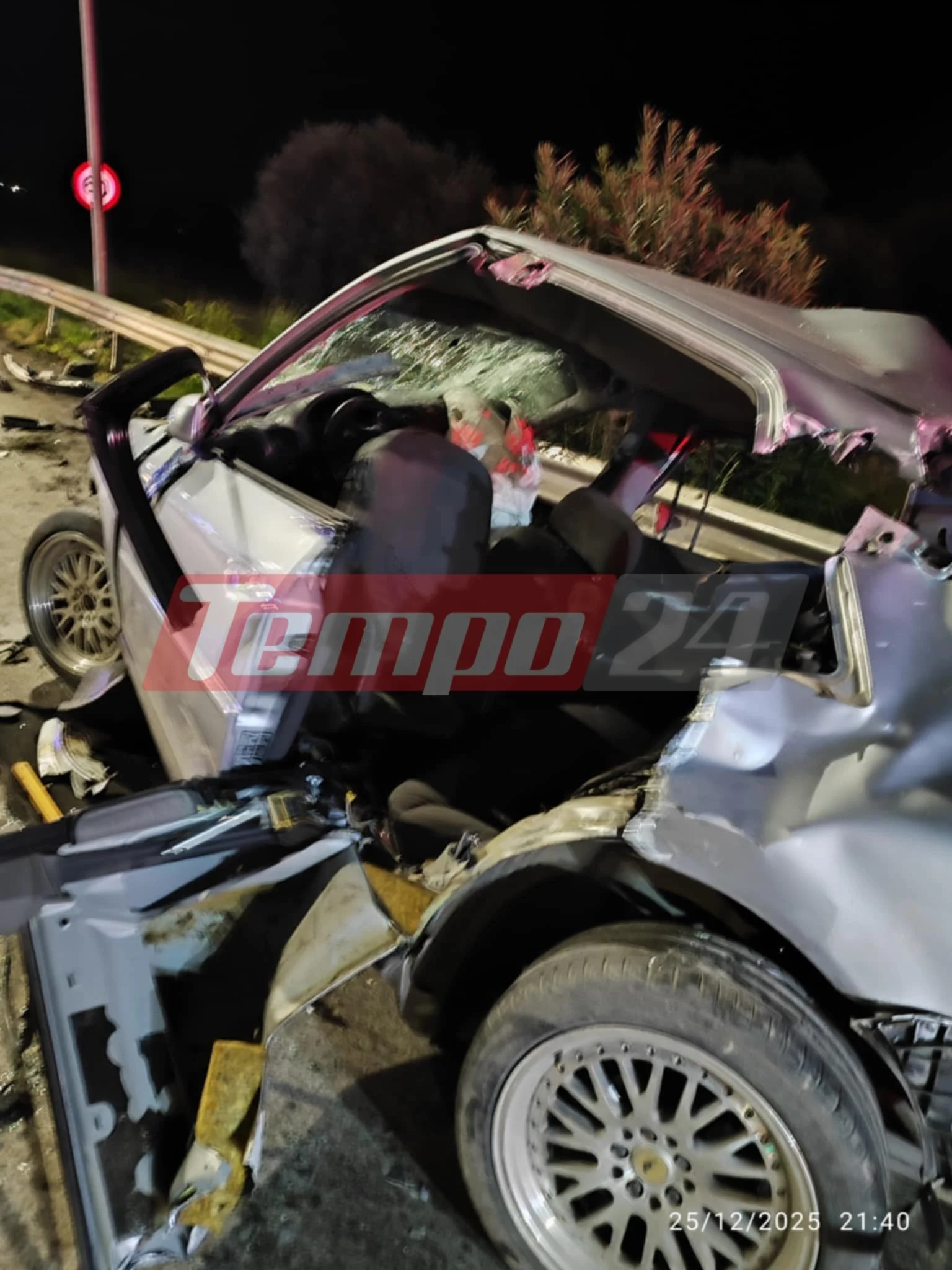 Τροχαίο δυστύχημα στην παλαιά εθνική οδό Πατρών - Πύργου