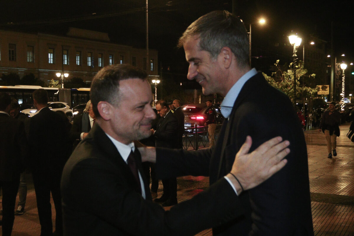 Ο Κώστας Μπακογιάννης και ο Χάρης Δούκας