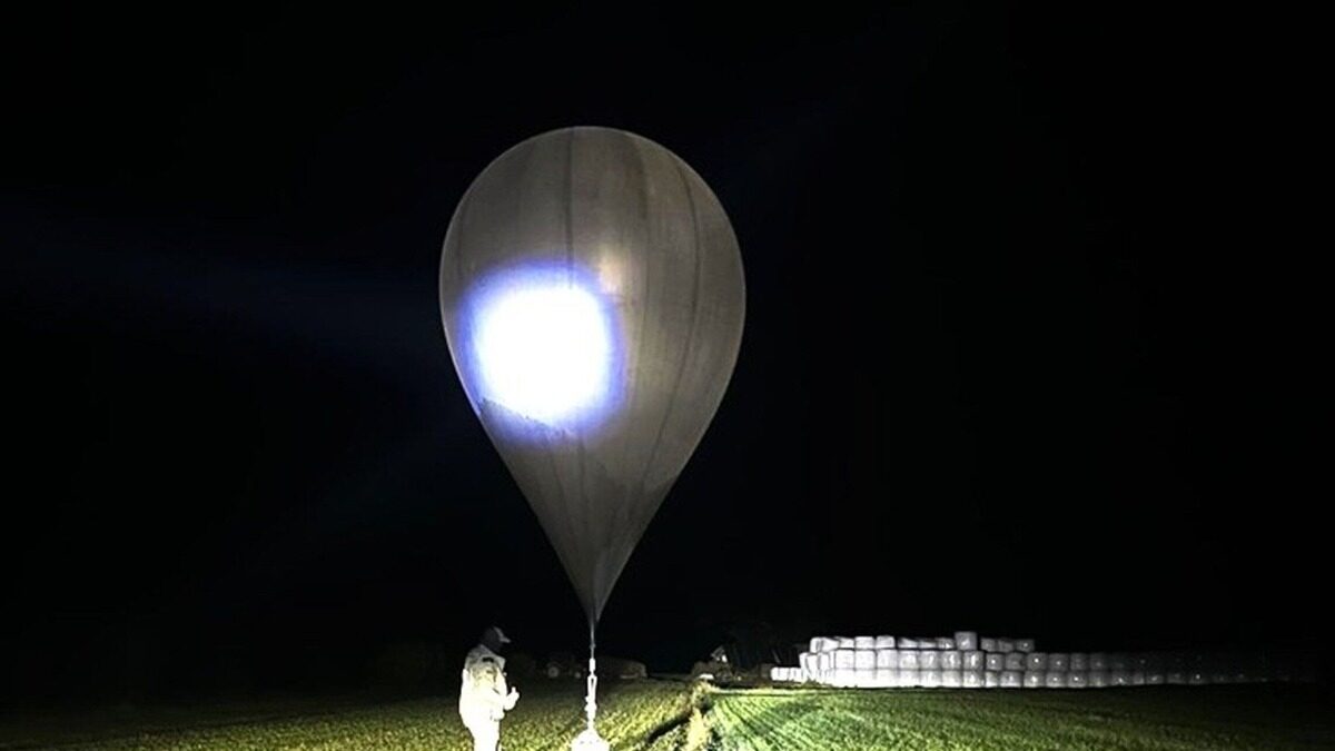 Μπαλόνι που μετέφεραν λαθραία στη Λιθουανία