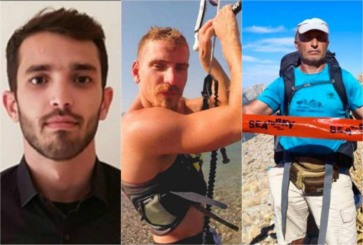 Οι τρεις ορειβάτες που έχασαν τη ζωή τους στα Βαρδούσια όρη