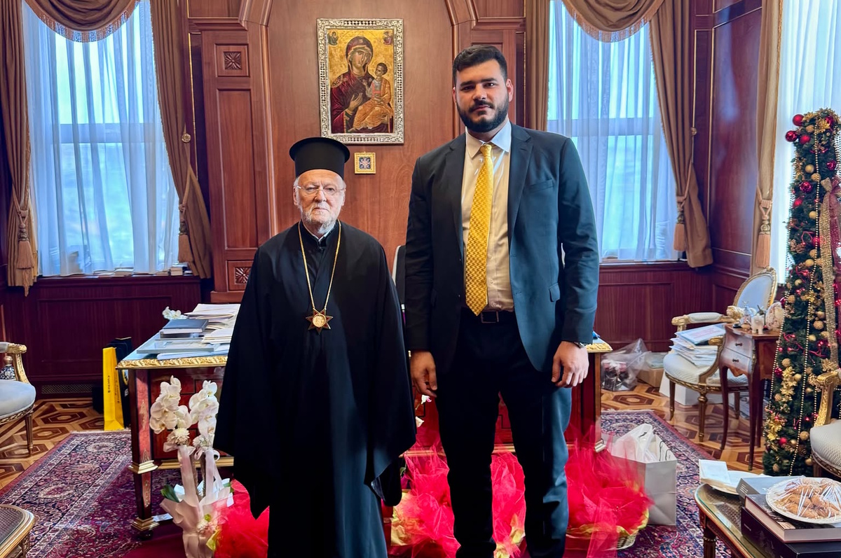 Η ΠΑΕ ΑΕΚ εκπροσωπήθηκε στον εορτασμό των Χριστουγέννων στην Κωνσταντινούπολη – Η συνάντηση με τον Οικουμενικό Πατριάρχη