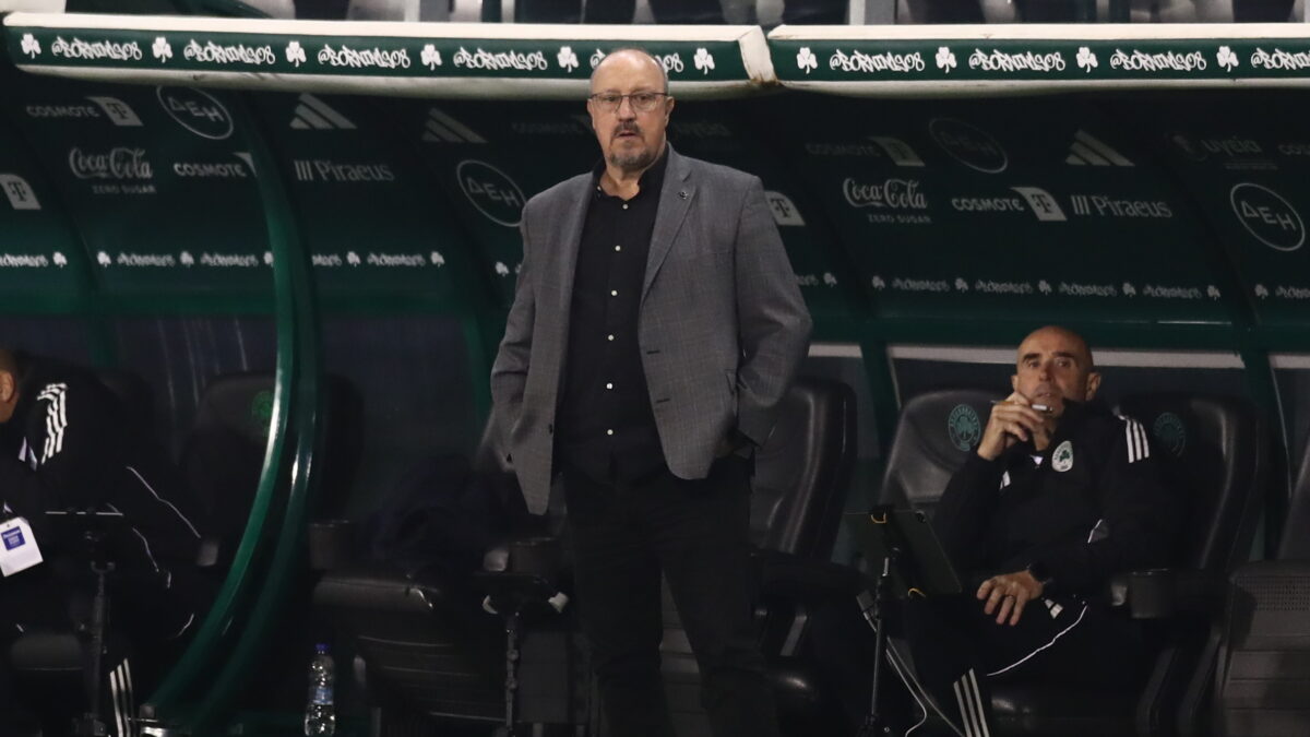 Ο Μπενίτεθ σε αγώνα του Παναθηναϊκού (ΑΡΓΥΡΩ ΑΝΑΣΤΑΣΙΟΥ