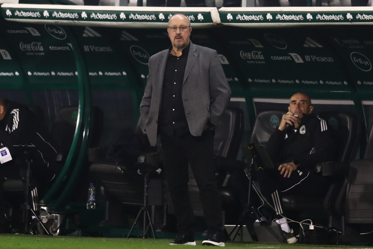 Ο Μπενίτεθ σε αγώνα του Παναθηναϊκού (ΑΡΓΥΡΩ ΑΝΑΣΤΑΣΙΟΥ