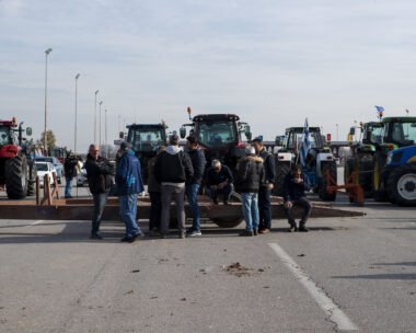 Mπλόκο αγροτών στα Μάλγαρα
