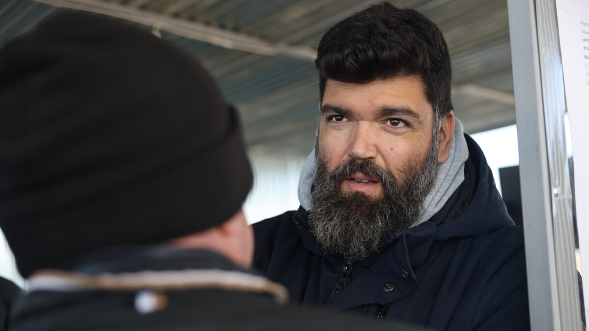 Ο αγροτοσυνδικαλιστής Γιώργος Μπότας