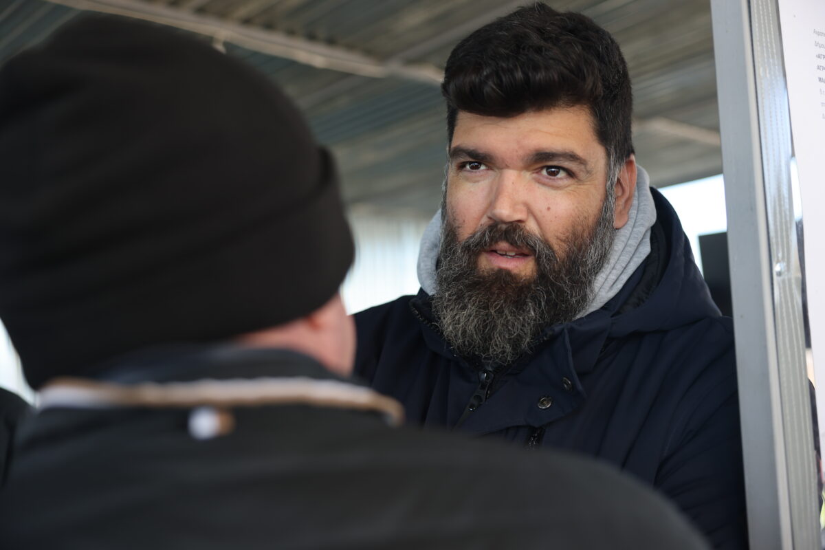 Ο αγροτοσυνδικαλιστής Γιώργος Μπότας