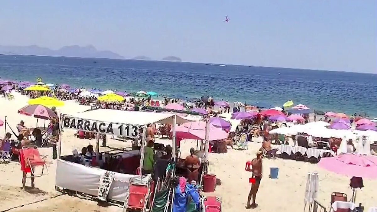 Συντριβή μικρού αεροσκάφους τύπου Cessna ανοιχτά της Κοπακαμπάνα στη Βραζιλία