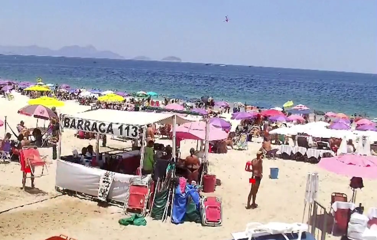 Συντριβή μικρού αεροσκάφους τύπου Cessna ανοιχτά της Κοπακαμπάνα στη Βραζιλία