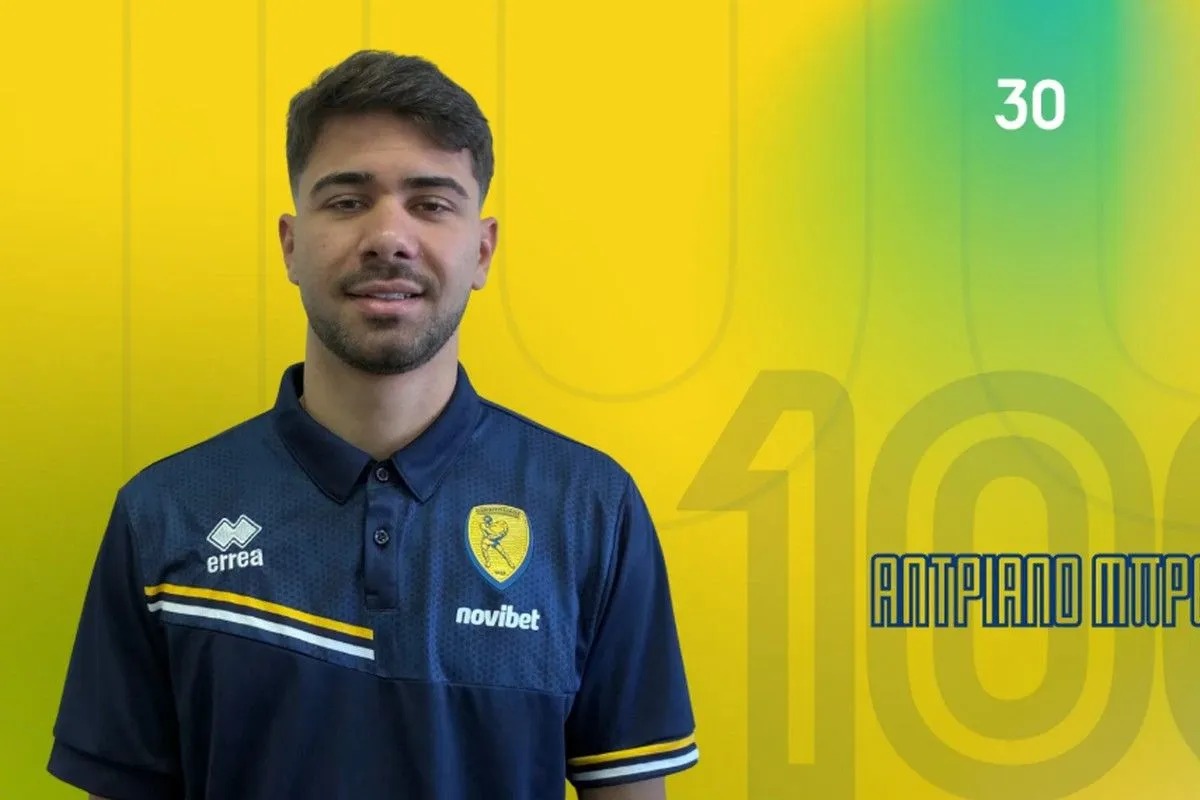 Ο Παναιτωλικός ανακοίνωσε τον Αντριάνο Μπρέγκου έως το 2028