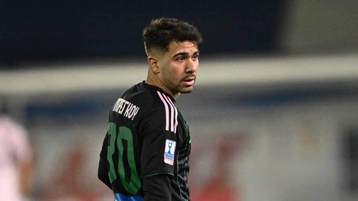 Ο Μπρέγκου με τη φανέλα του Παναθηναϊκού (ΑΝΤΩΝΗΣ ΝΙΚΟΛΟΠΟΥΛΟΣ