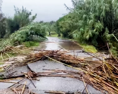 Η καταιγίδα Byron συνεχίζει να πλήττει την Ελλάδα
