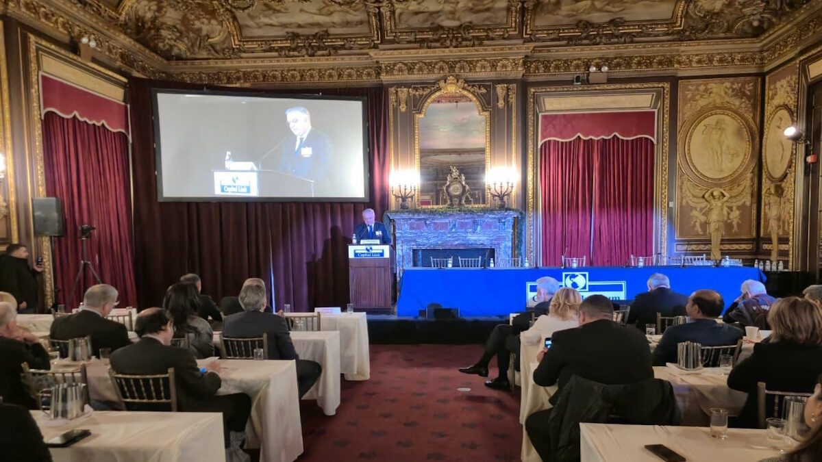 Ο Υπουργός Ανάπτυξης και Επενδύσεων Τάκης Θεοδωρικάκος, στην ομιλία του στο 27ο Annual Capital Link Invest in Greece Forum στη Νέα Υόρκη