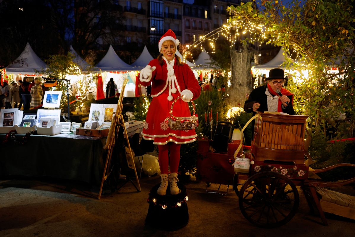 Χριστουγεννιάτικη αγορά στο Παρίσι