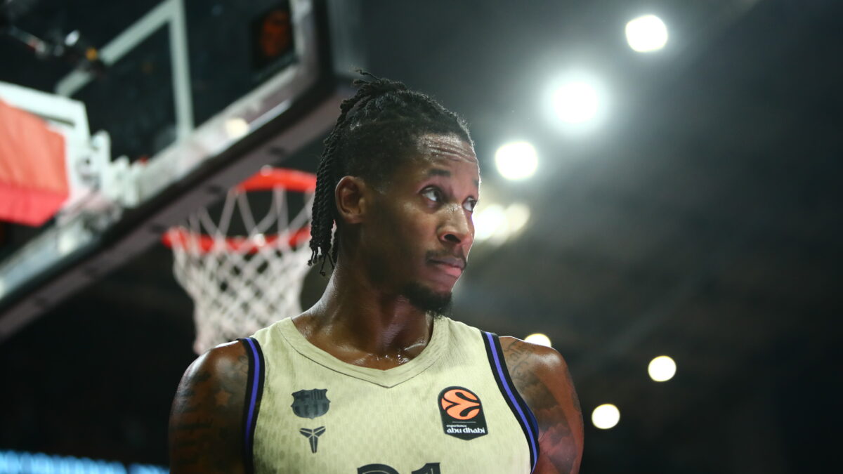 Ο Κλάιμπερν με τη φανέλα της Μπαρτσελόνα