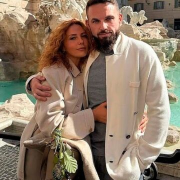 Ο Ρομάν Νόβακ και η σύζυγός του Άννα